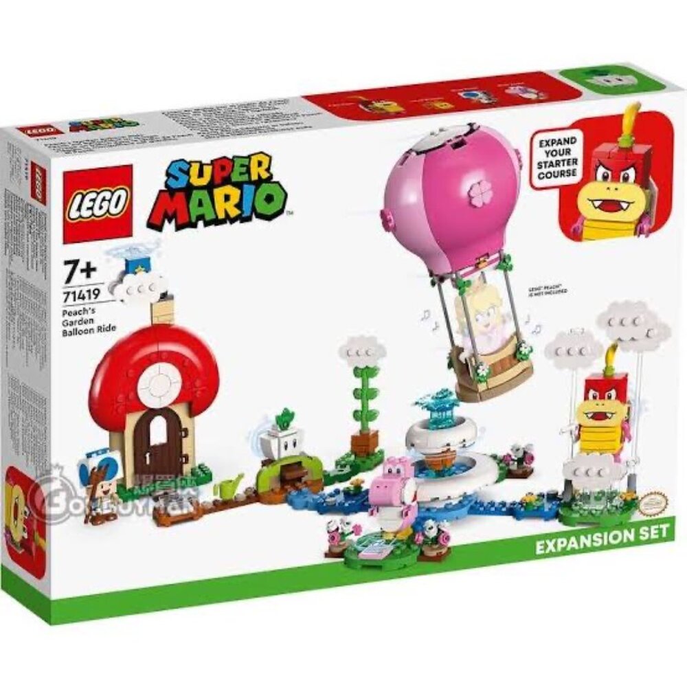 LEGO Super Mario Peach’s Garden Balloon Ride‎ Expansion Set 71419  NWT